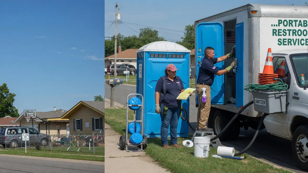 Portable Toilet Rental in White City, KS near me